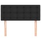 Testiera Nero 90x5x78/88 cm in Similpelle Testiera Nero 90x5x78/88 cm in Similpelle