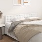 Testiera 2 pz Bianco 80x5x78/88 cm in Similpelle Testiera 2 pz Bianco 80x5x78/88 cm in Similpelle