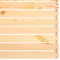 vidaXL Set Divani da Giardino 3 pz in Legno Massello di Pino