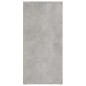 vidaXL Credenza Grigio Cemento 80x36x75 cm in Truciolato vidaXL Credenza Grigio Cemento 80x36x75 cm in Truciolato