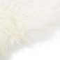 vidaXL Fodera per Sedia in Pelle di Pecora Islandese Crema 70x110 cm vidaXL Fodera per Sedia in Pelle di Pecora Islandese Crema 70x110 cm