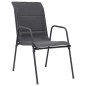 vidaXL Set da Pranzo per Giardino 9 pz in Acciaio vidaXL Set da Pranzo per Giardino 9 pz in Acciaio