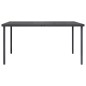 vidaXL Set da Pranzo da Giardino 7 pz in Acciaio vidaXL Set da Pranzo da Giardino 7 pz in Acciaio