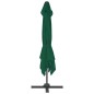 vidaXL Ombrellone a Sbalzo con Palo in Alluminio Verde 300x300 cm vidaXL Ombrellone a Sbalzo con Palo in Alluminio Verde 300x300 cm