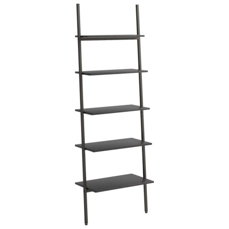 vidaXL Scaffale Pendente a 5 Livelli Nero 64x34x185,5 cm