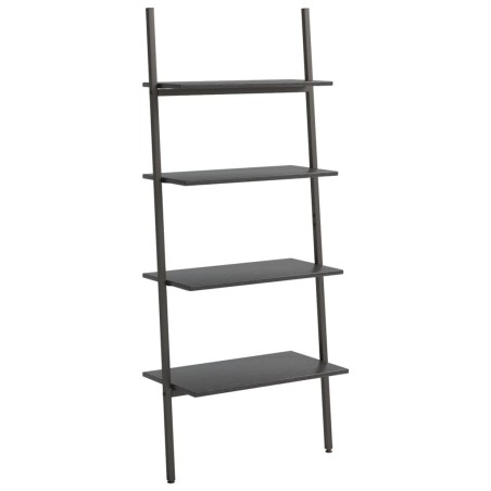 vidaXL Scaffale Pendente a 4 Livelli Nero 64x34x150,5cm