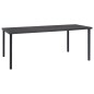 vidaXL Set da Pranzo per Giardino 9 pz in Acciaio vidaXL Set da Pranzo per Giardino 9 pz in Acciaio