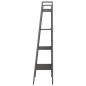 vidaXL Scaffale Autoportante con 4 Ripiani Nero 56x35x140 cm vidaXL Scaffale Autoportante con 4 Ripiani Nero 56x35x140 cm