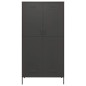 vidaXL Armadio Antracite 90x50x180 cm in Acciaio vidaXL Armadio Antracite 90x50x180 cm in Acciaio