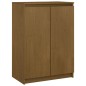 vidaXL Credenza Marrone Miele 60x36x84 cm in Legno Massello di Pino vidaXL Credenza Marrone Miele 60x36x84 cm in Legno Massello di Pino
