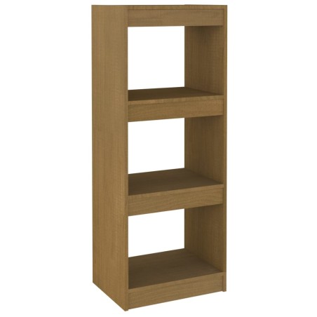 vidaXL Libreria/Divisorio Miele 40x30x103,5 cm Legno Massello di Pino