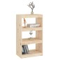 vidaXL Libreria/Divisorio 60x30x103,5 cm in Legno Massello di Pino vidaXL Libreria/Divisorio 60x30x103,5 cm in Legno Massello di Pino