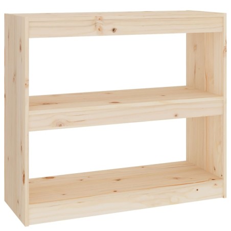 vidaXL Libreria/Divisorio 80x30x71,5 cm in Legno Massello di Pino