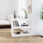 vidaXL Libreria/Divisorio Bianco 80x30x71,5 cm Legno Massello di Pino vidaXL Libreria/Divisorio Bianco 80x30x71,5 cm Legno Massello di Pino
