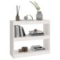 vidaXL Libreria/Divisorio Bianco 80x30x71,5 cm Legno Massello di Pino vidaXL Libreria/Divisorio Bianco 80x30x71,5 cm Legno Massello di Pino