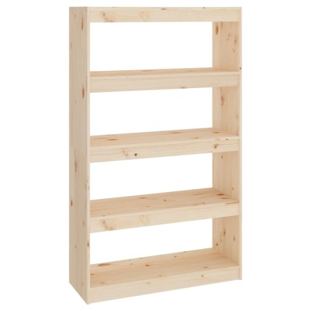 vidaXL Libreria/Divisorio 80x30x135,5 cm in Legno Massello di Pino