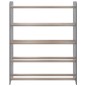 vidaXL Scarpiera Grigia 65x24x81 cm in Legno Multistrato vidaXL Scarpiera Grigia 65x24x81 cm in Legno Multistrato