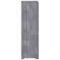 vidaXL Scarpiera Grigia 65x24x81 cm in Legno Multistrato vidaXL Scarpiera Grigia 65x24x81 cm in Legno Multistrato