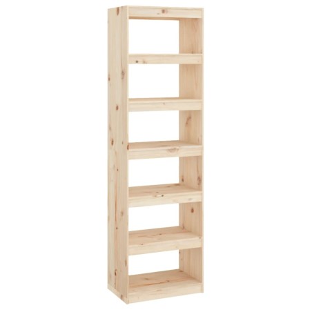 vidaXL Libreria/Divisorio 60x30x199,5 cm in Legno Massello di Pino