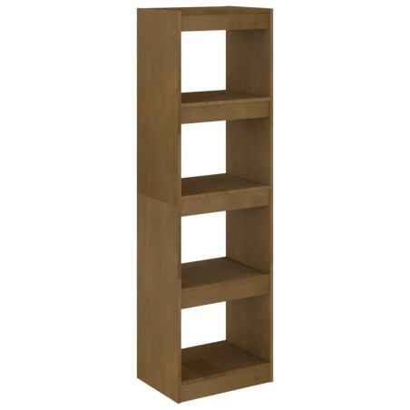 vidaXL Libreria/Divisorio Miele 40x30x135,5 cm Legno Massello di Pino