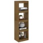 vidaXL Libreria/Divisorio Miele 40x30x135,5 cm Legno Massello di Pino vidaXL Libreria/Divisorio Miele 40x30x135,5 cm Legno Massello di Pino