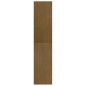 vidaXL Libreria/Divisorio Miele 40x30x135,5 cm Legno Massello di Pino vidaXL Libreria/Divisorio Miele 40x30x135,5 cm Legno Massello di Pino