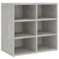 vidaXL Scarpiera Grigio Cemento 52,5x30x50 cm vidaXL Scarpiera Grigio Cemento 52,5x30x50 cm