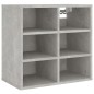 vidaXL Scarpiera Grigio Cemento 52,5x30x50 cm vidaXL Scarpiera Grigio Cemento 52,5x30x50 cm