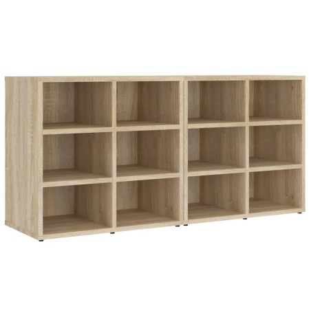 vidaXL Scarpiere 2 pz Rovere Sonoma 52,5x30x50 cm