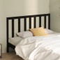Testiera per Letto Nera 166x4x100 cm in Legno Massello di Pino Testiera per Letto Nera 166x4x100 cm in Legno Massello di Pino