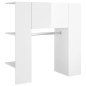 vidaXL Scaffale Ingresso Bianco Lucido 97,5x37x99 cm Legno Multistrato vidaXL Scaffale Ingresso Bianco Lucido 97,5x37x99 cm Legno Multistrato
