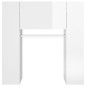 vidaXL Scaffale Ingresso Bianco Lucido 97,5x37x99 cm Legno Multistrato vidaXL Scaffale Ingresso Bianco Lucido 97,5x37x99 cm Legno Multistrato