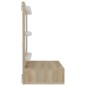 vidaXL Mobile a Specchio con LED Rovere Sonoma 60x31,5x62 cm vidaXL Mobile a Specchio con LED Rovere Sonoma 60x31,5x62 cm
