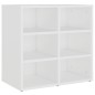 vidaXL Scarpiera Bianca 52,5x30x50 cm vidaXL Scarpiera Bianca 52,5x30x50 cm