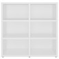 vidaXL Scarpiera Bianca 52,5x30x50 cm vidaXL Scarpiera Bianca 52,5x30x50 cm