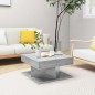 vidaXL Tavolino da Salotto Grigio Cemento 57x57x30 cm in Truciolato vidaXL Tavolino da Salotto Grigio Cemento 57x57x30 cm in Truciolato