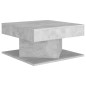 vidaXL Tavolino da Salotto Grigio Cemento 57x57x30 cm in Truciolato vidaXL Tavolino da Salotto Grigio Cemento 57x57x30 cm in Truciolato