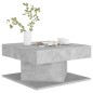 vidaXL Tavolino da Salotto Grigio Cemento 57x57x30 cm in Truciolato vidaXL Tavolino da Salotto Grigio Cemento 57x57x30 cm in Truciolato