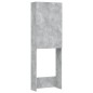 vidaXL Mobile per Lavatrice Grigio Cemento 64x25,5x190cm vidaXL Mobile per Lavatrice Grigio Cemento 64x25,5x190cm