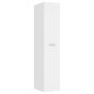 vidaXL Armadietto da Farmacia Bianco 30x42,5x150 cm Truciolato