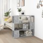 vidaXL Libreria/Divisorio Grigio Cemento 100x24x94 cm vidaXL Libreria/Divisorio Grigio Cemento 100x24x94 cm