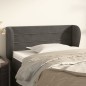 vidaXL Testiera ad Orecchio Grigio Scuro 93x23x78/88 cm in Velluto vidaXL Testiera ad Orecchio Grigio Scuro 93x23x78/88 cm in Velluto