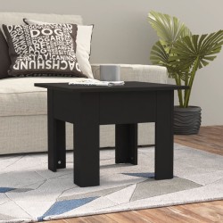 vidaXL Tavolino da Salotto Nero 55x55x42 cm in Truciolato