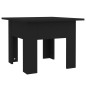 vidaXL Tavolino da Salotto Nero 55x55x42 cm in Truciolato vidaXL Tavolino da Salotto Nero 55x55x42 cm in Truciolato