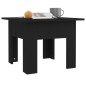 vidaXL Tavolino da Salotto Nero 55x55x42 cm in Truciolato vidaXL Tavolino da Salotto Nero 55x55x42 cm in Truciolato