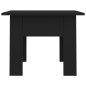 vidaXL Tavolino da Salotto Nero 55x55x42 cm in Truciolato vidaXL Tavolino da Salotto Nero 55x55x42 cm in Truciolato