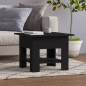 vidaXL Tavolino da Salotto Nero 55x55x42 cm in Truciolato