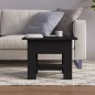 vidaXL Tavolino da Salotto Nero 55x55x42 cm in Truciolato