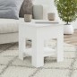 vidaXL Tavolino da Salotto Bianco Lucido 40x40x42 cm Legno Multistrato vidaXL Tavolino da Salotto Bianco Lucido 40x40x42 cm Legno Multistrato