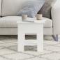vidaXL Tavolino da Salotto Bianco Lucido 40x40x42 cm Legno Multistrato vidaXL Tavolino da Salotto Bianco Lucido 40x40x42 cm Legno Multistrato